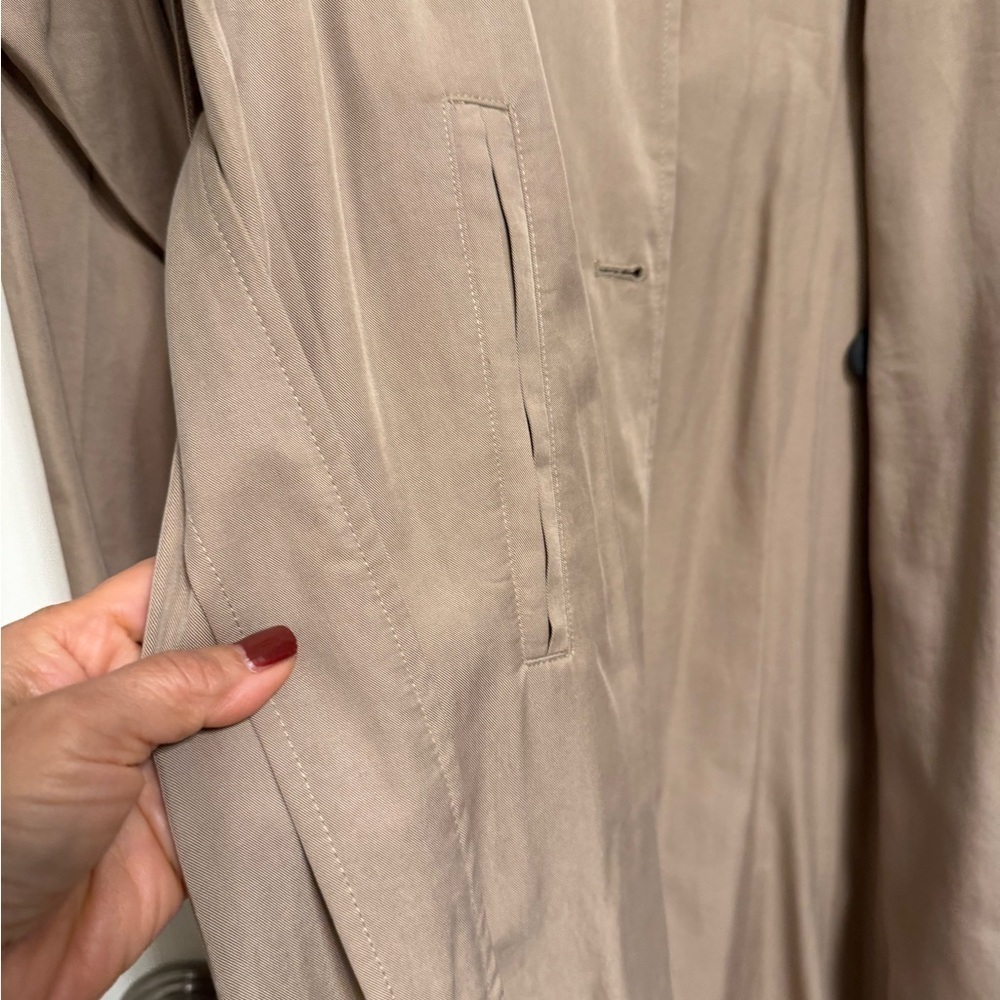 - New (w/o tag) - Zara lightweight long car coat - Picture 5 of 7